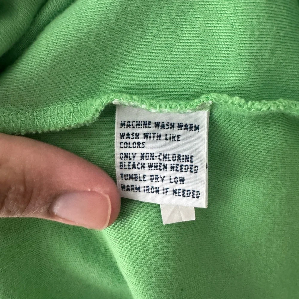 Polo Ralph Lauren Light Green & Orange Pony Polo Shirt XL Custom Fit Luxury
